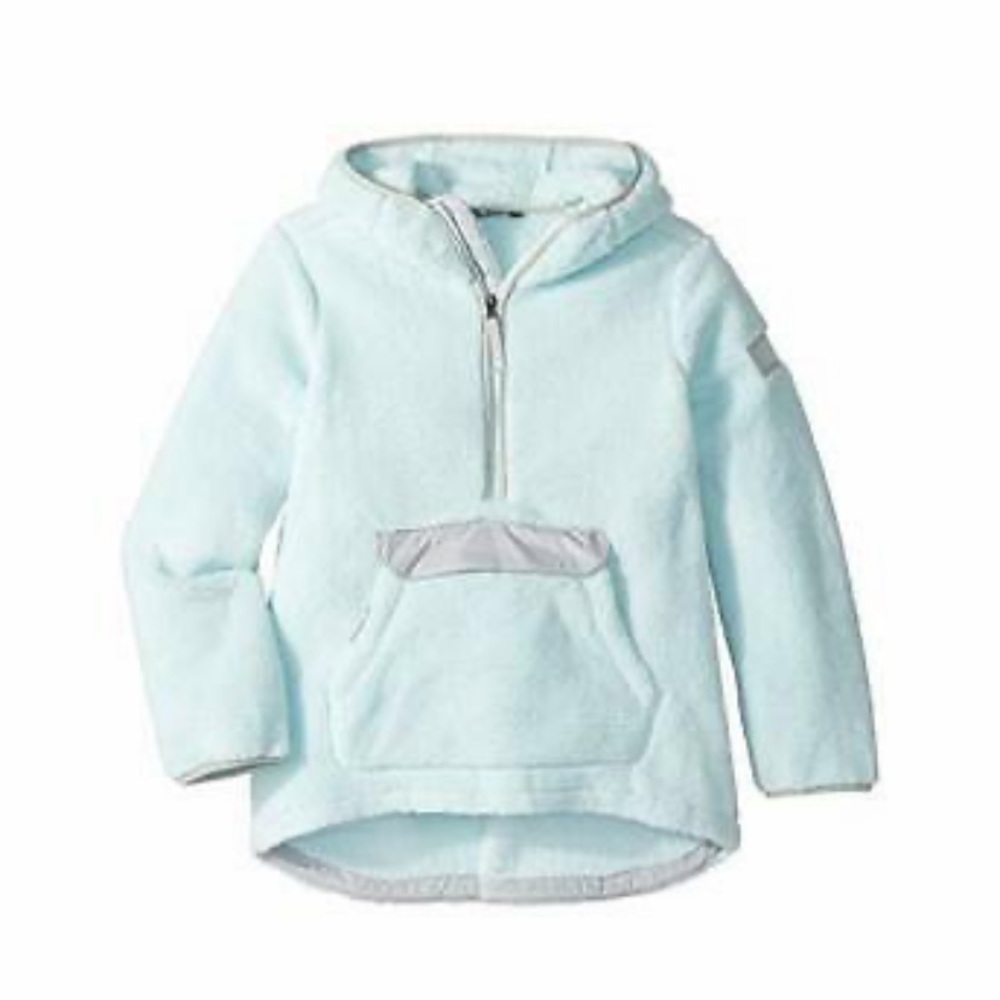 The North Face Campshire Pullover Hoodie Fleece Girl's sky blue L 10/12